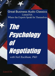 The Psychology of Negotiating