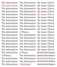 The Information: A History, a Theory, a Flood