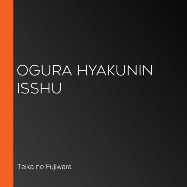 Ogura Hyakunin Isshu