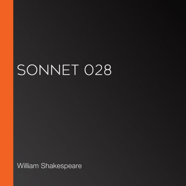 Sonnet 028