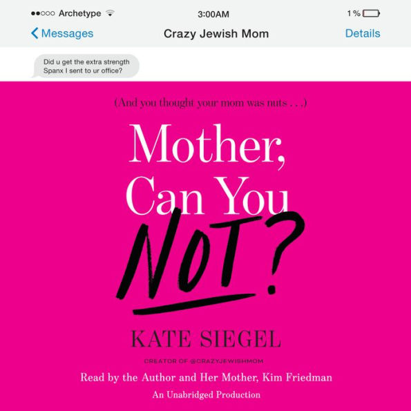 Mother, Can You Not?