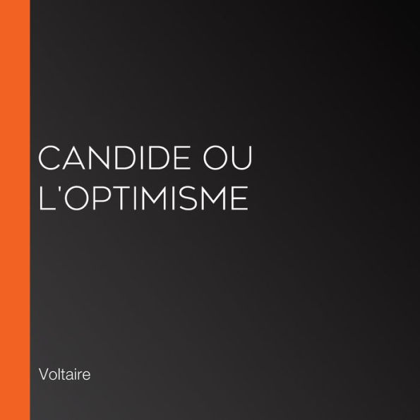 Candide ou L'optimisme