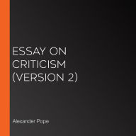 Essay on Criticism (version 2)
