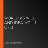 World As Will and Idea, Vol. 1 of 3