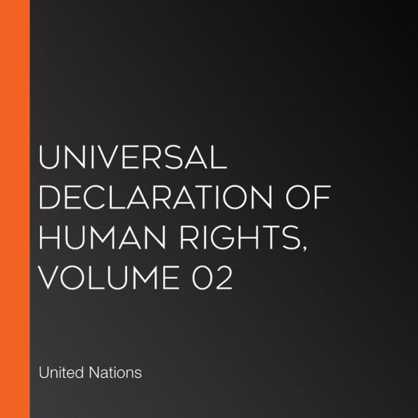 Universal Declaration of Human Rights, Volume 02