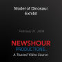 Model of Dinosaur Exhibit