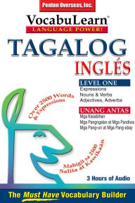 Vocabulearn: Tagalog / English Level 1: Bilingual Vocabulary Audio Series