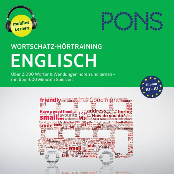 PONS Wortschatz-Hörtraining Englisch: Audio-Vokabeltrainer für Anfänger