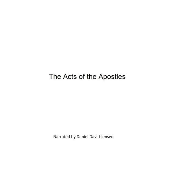 The Acts of the Apostles