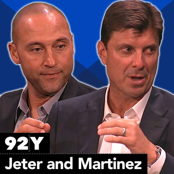 Derek Jeter and Tino Martinez with Brandon Steiner