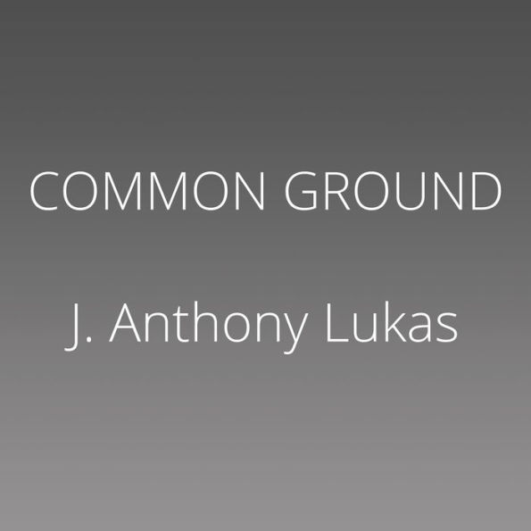 Common Ground: A Turbulent Decade in the Lives of Three American Families