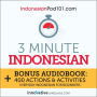 3-Minute Indonesian: Everyday Indonesian for Beginners