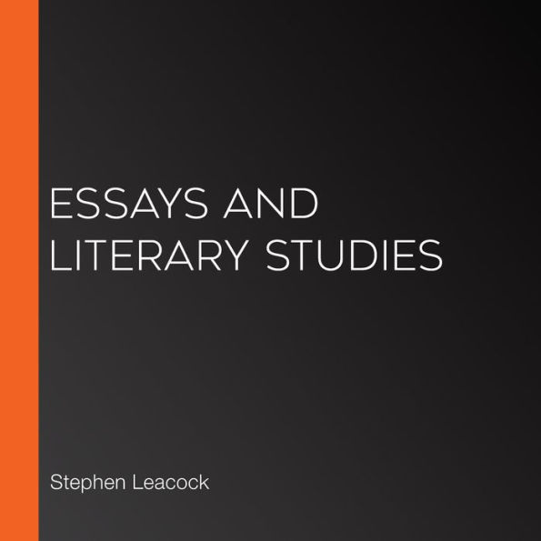 Essays and Literary Studies