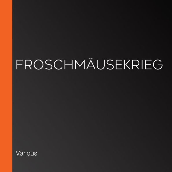 Froschmäusekrieg