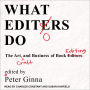 What Editors Do: The Art, Craft, and Business of Book Editing