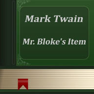 Mr. Bloke's Item