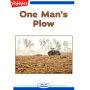 One Man's Plow