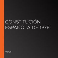 Constitución Española de 1978