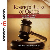 Robert's Rules of Order (Abridged)