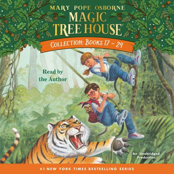 Magic Tree House Collection: Books 17-24: #17 Tonight on the Titanic; #18 Buffalo Before Breakfast; #19 Tigers at Twilight; #20 Dingoes at Dinnertime; #21 Civil War on Sunday; #22 Revolutionary War on Wednesday; #23 Twister on Tuesday; #24 Earthquake in t