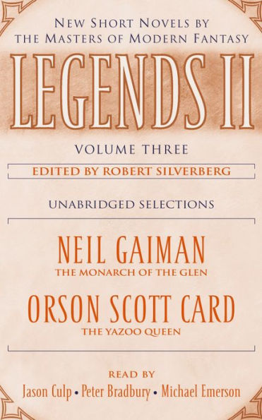 Legends II: New Short Novels by the Masters of Modern Fantasy