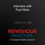 Interview with Paul Nitze