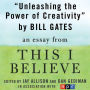 Unleashing the Power of Creativity: A 