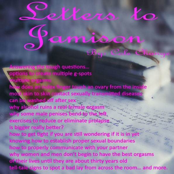 Letters to Jamison: Sex for Starters