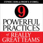 9 Powerful Practices of Really Great Teams