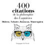 400 citations de la philosophie des LumiÃ¨res