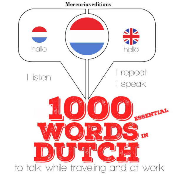 1000 essential words in Dutch