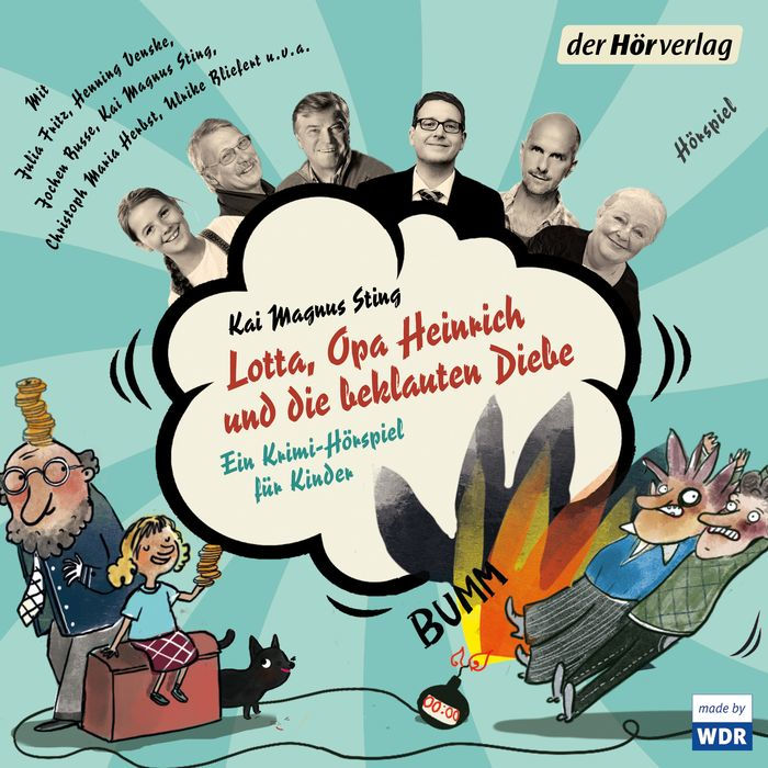 Lotta, Opa Heinrich und die beklauten Diebe (Abridged)