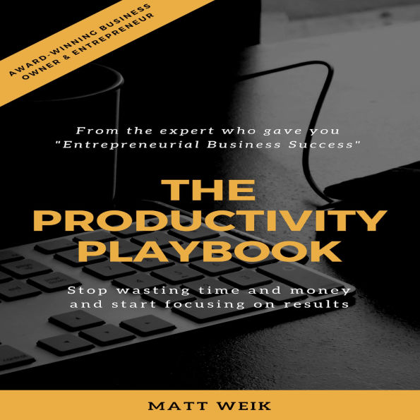 The Productivity Playbook: Stop Wasting Time and Money and Start Focusing on Results