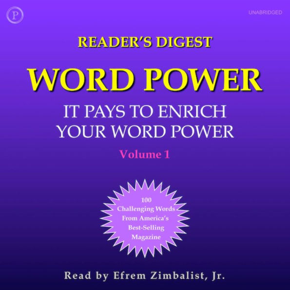 Readers Digest's Word Power: 101 Challenging Words from America's Best-Selling Magazine