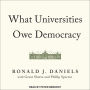 What Universities Owe Democracy