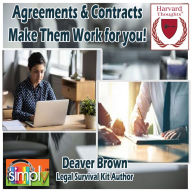 Agreements & Contracts-Make Them Work for you!