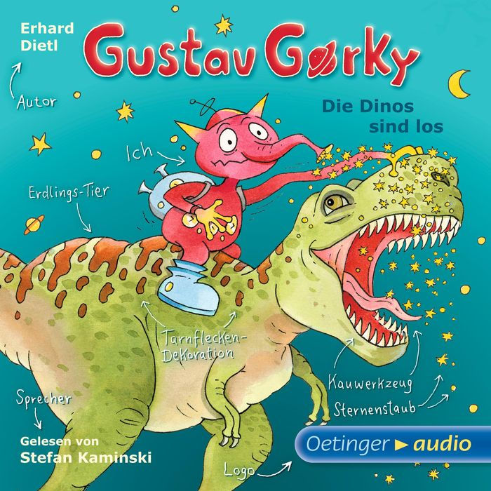 Gustav Gorky 3. Die Dinos sind los: Gekürzte Lesung (Abridged)