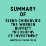 Summary of Elena Chirkova's The Warren Buffett Philosophy of Investment