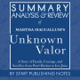 Summary, Analysis, and Review of Martha MacCallum's Unknown Valor: A Story of Family, Courage, and Sacrifice from Pearl Harbor to Iwo Jima