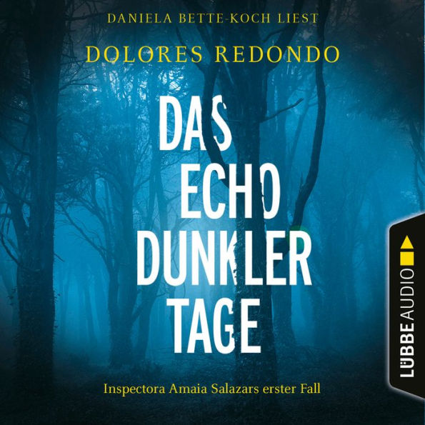 Das Echo dunkler Tage - Inspectora Amaia Salazars erster Fall - Die Baztán-Trilogie, Teil 1 (Ungekürzt)