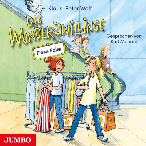 Die Wunderzwillinge. Fiese Falle [Band 3] (Abridged)