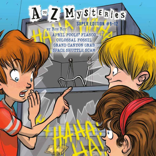 A to Z Mysteries Super Editions #9-12: April Fools' Fiasco; Colossal Fossil; Grand Canyon Grab; Space Shuttle Scam