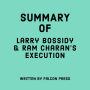 Summary of Larry Bossidy and Ram Charan's Execution