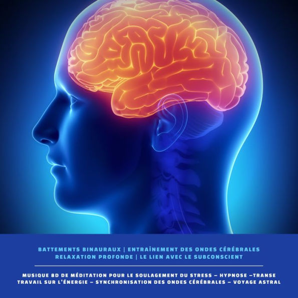 Battements binauraux Entraînement des ondes cérébrales Relaxation profonde Le lien avec le subconscient: Musique 8D de méditation pour le soulagement du stress - Hypnose - Transe - Travail sur l'énergie - Synchronisation des ondes cérébrales - Voyage astr