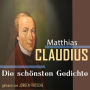 Matthias Claudius: Die schönsten Gedichte (Abridged)