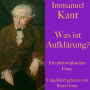 Immanuel Kant: Was ist Aufklärung?: Ein philosophischer Essay