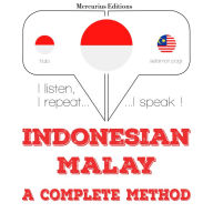 Saya belajar Melayu: I listen, I repeat, I speak : language learning course