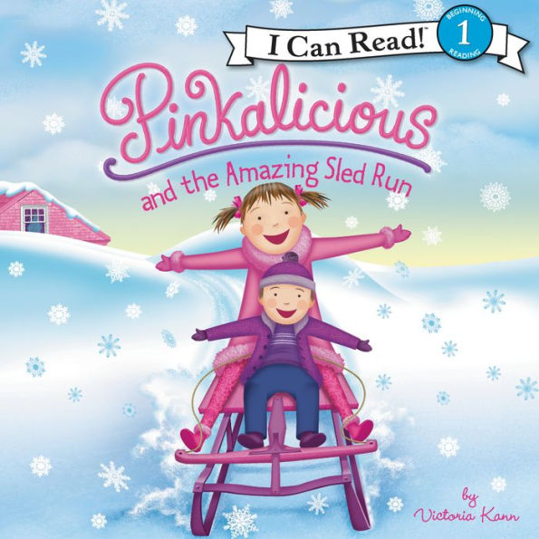 Pinkalicious and the Amazing Sled Run: A Winter and Holiday Book for Kids