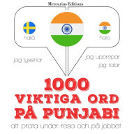 1000 viktiga ord på Punjabi: Jeg lytter, jeg gentager, jeg taler: sprogmetode