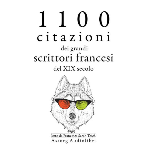 1100 citazioni dei grandi scrittori francesi del XIX secolo: Le migliori citazioni